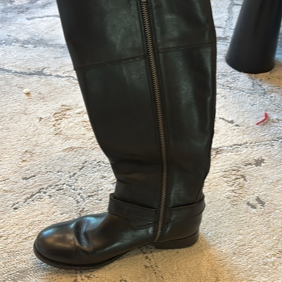 FRYE Melissa Knee High Leather Boots - Picture 5 of 11